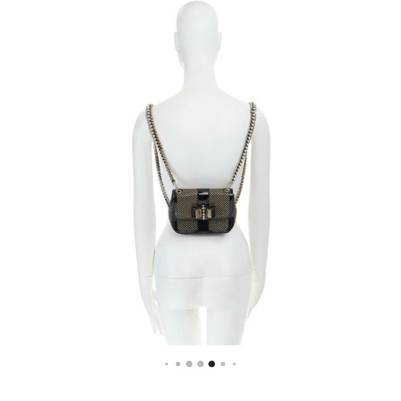 CHRISTIAN LOUBOUTIN Sweet  Charity black and gold backpack main image 7